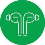 blackpods.net icon green airpods