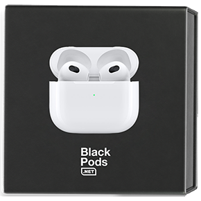 boxing blackpods 2 black box airpods blk pods 3