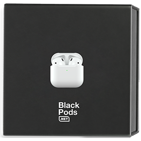 boxing blackpods 2 black box airpods blk pods