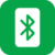 bluetooth airpods green icon