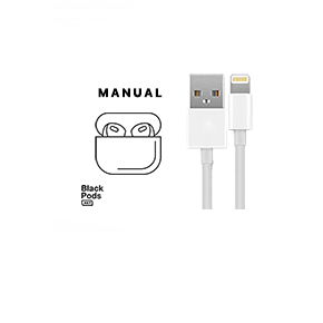 acessories cable black pods 3 airpods 3 icon